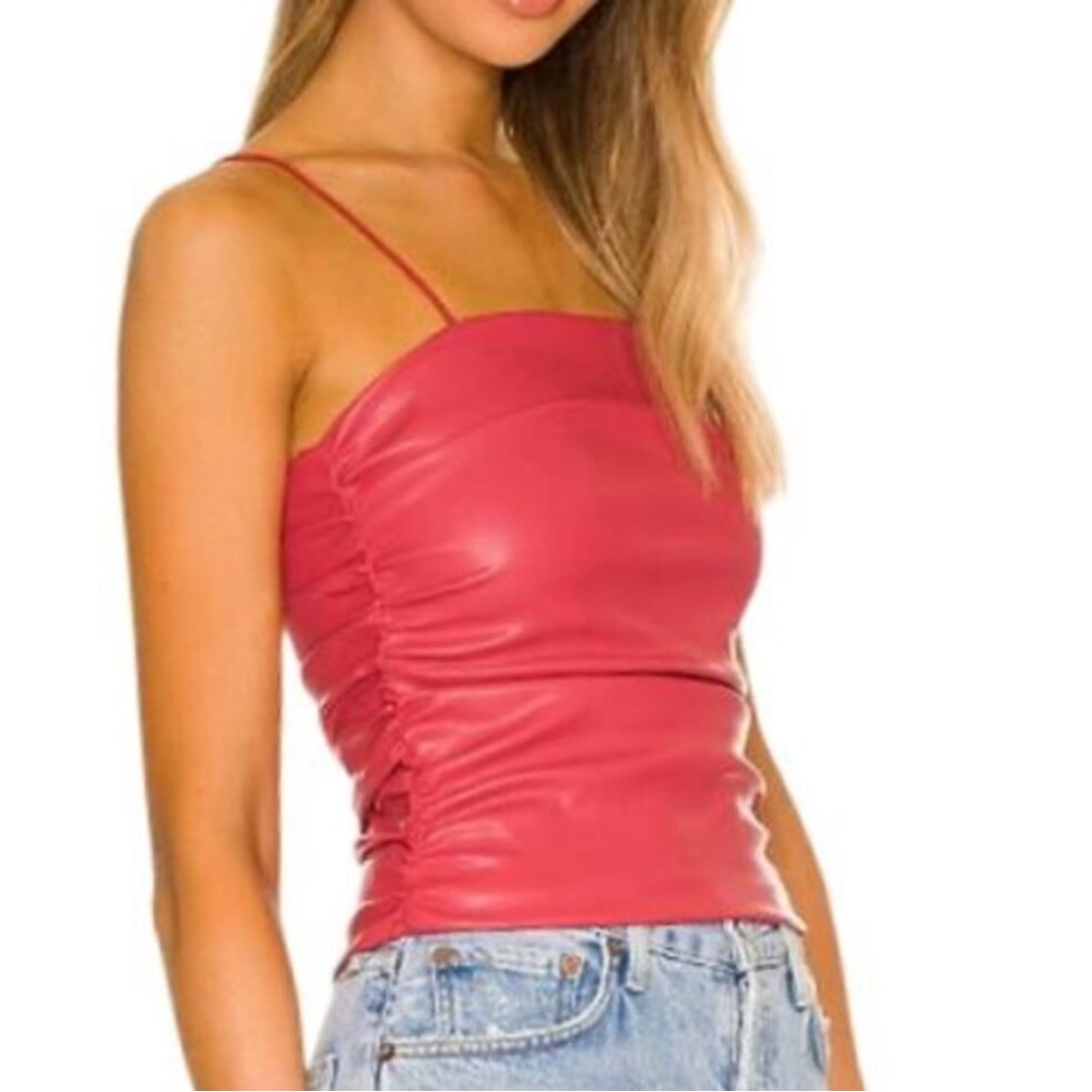 Superdown Leather Top Revolve